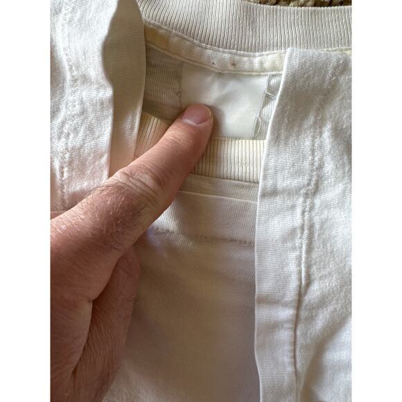 Vintage Banana Republic Travel and Safari Map White Large Single Stitch T-shirt - Picture 2 of 6